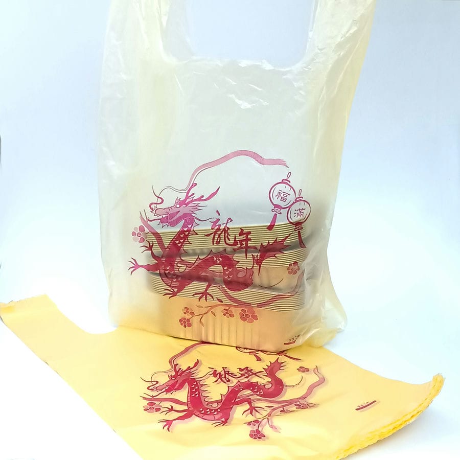 龍年福滿3斤單色印刷袋