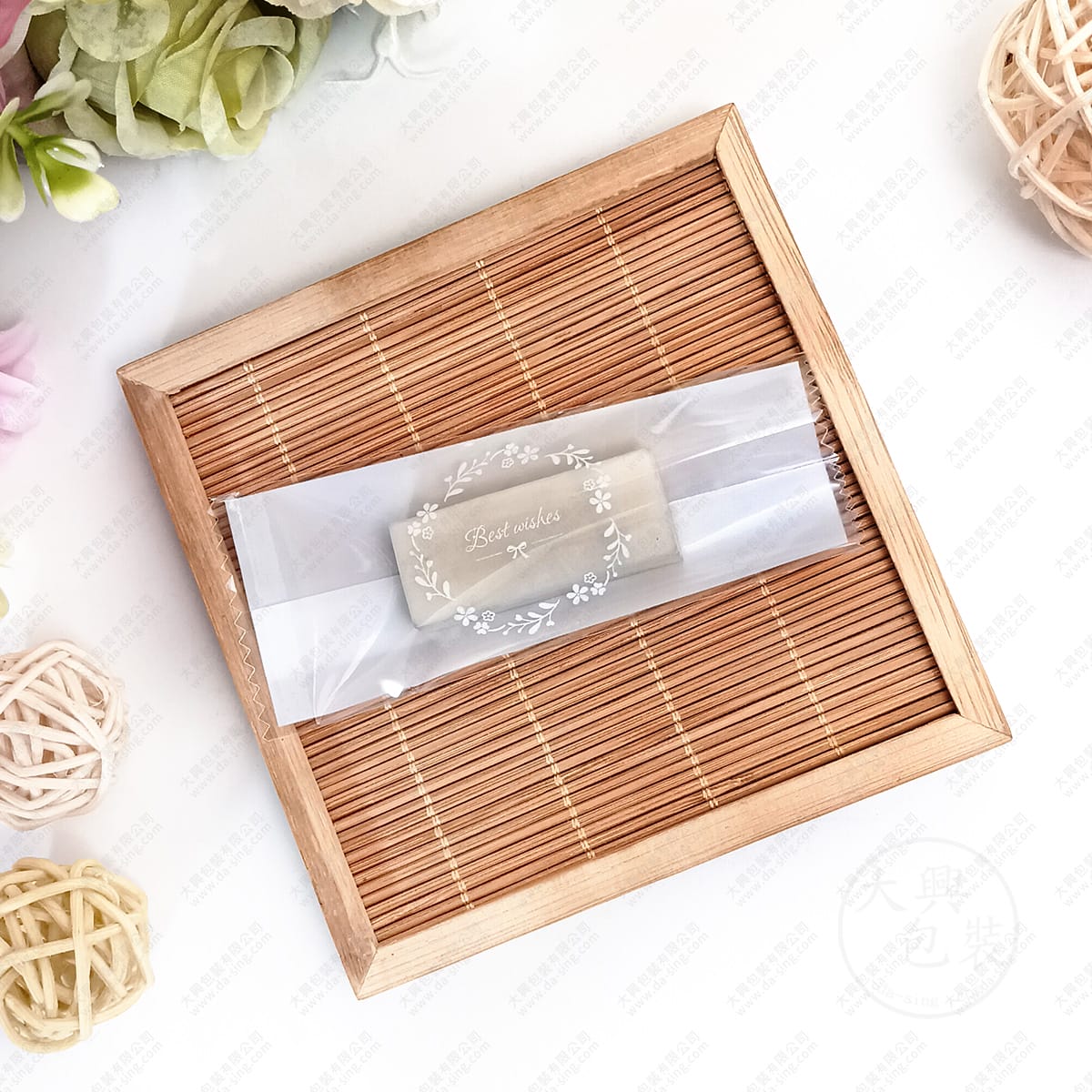 透明花環糖果袋