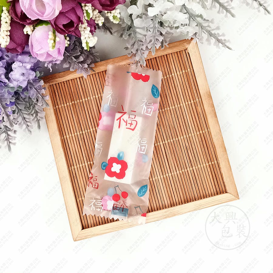 紅花福字糖果袋