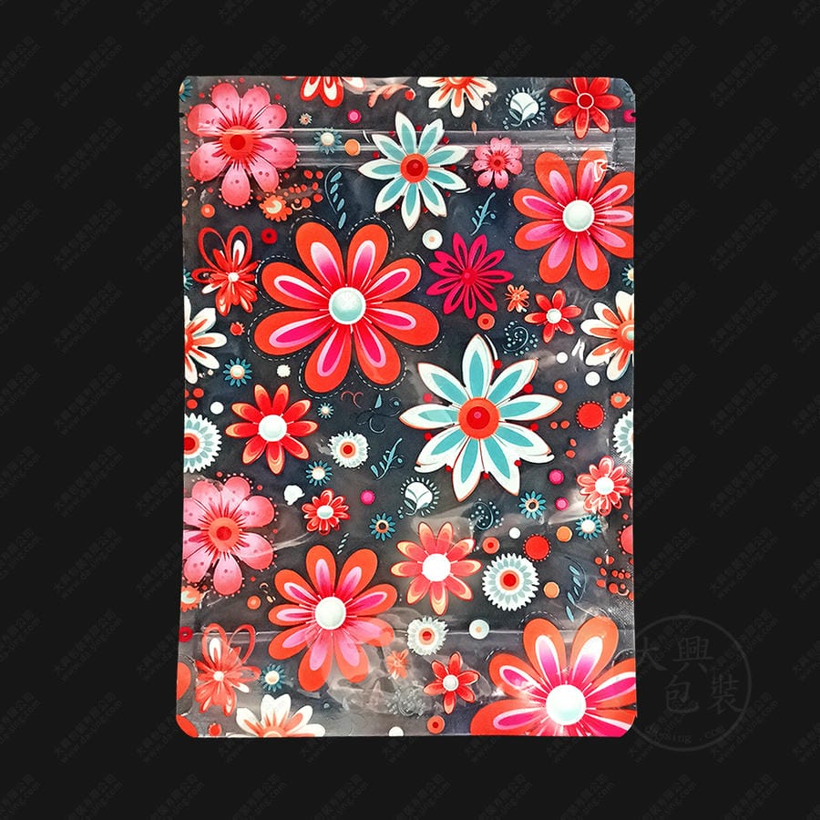 花藝夾鏈立袋