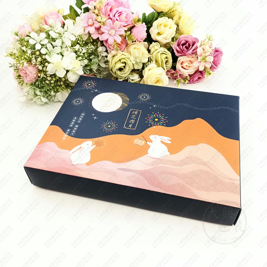 煙花讚月12入月餅禮盒實品圖