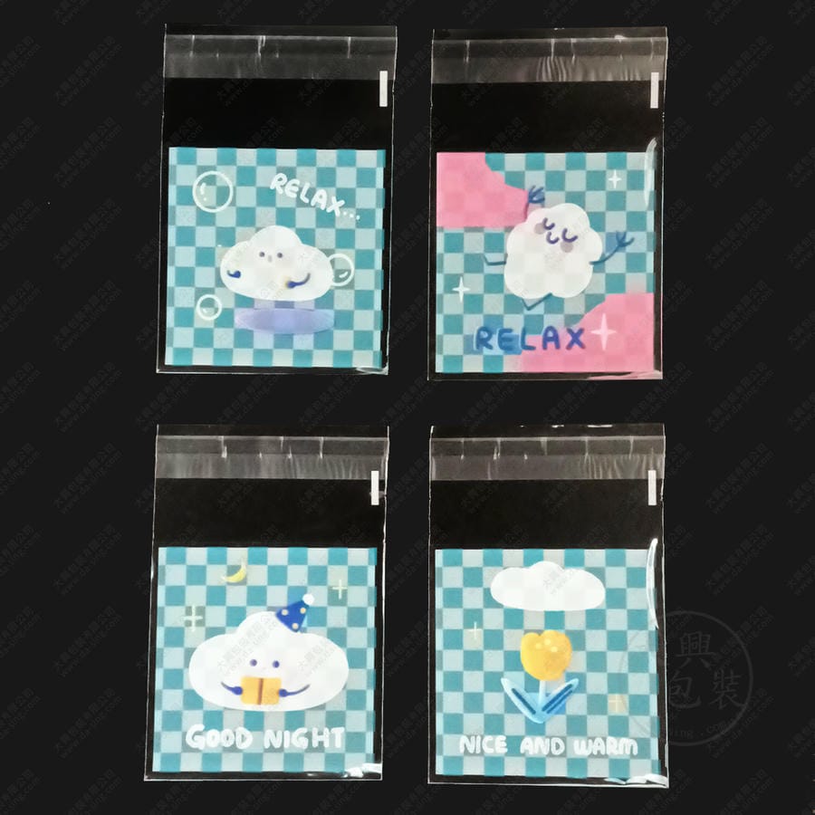 雲朵4合1自黏袋