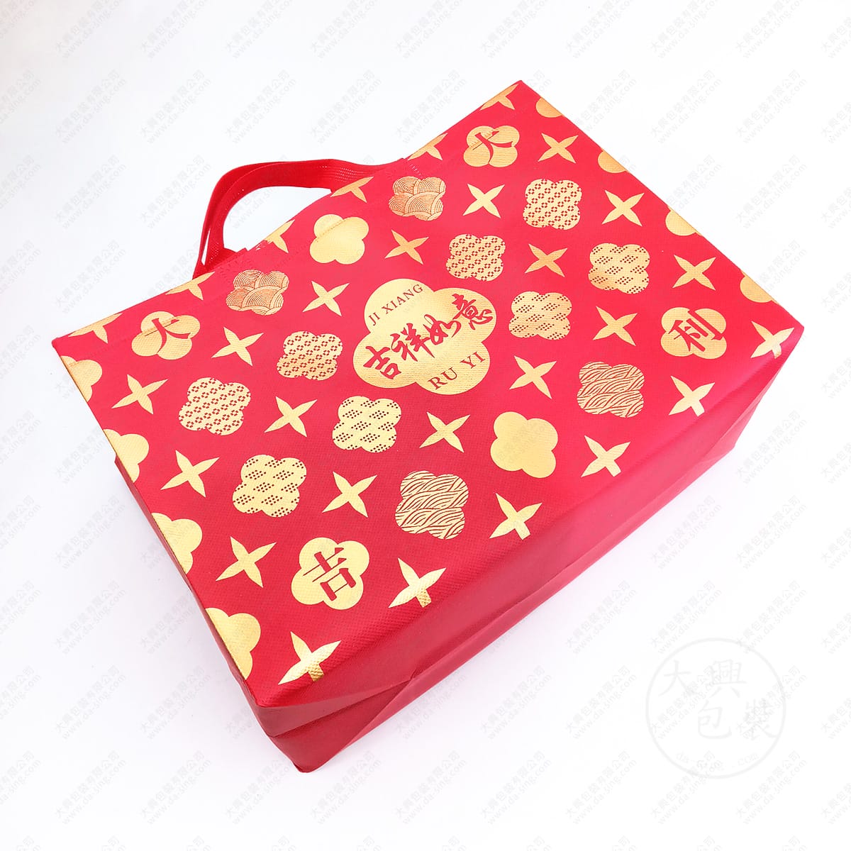 星光吉祥如意不織布手提袋
