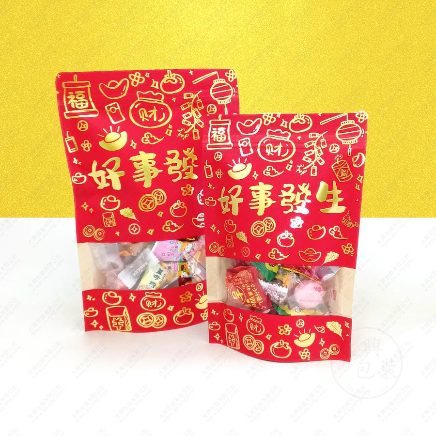 好事發生開窗夾鏈立袋