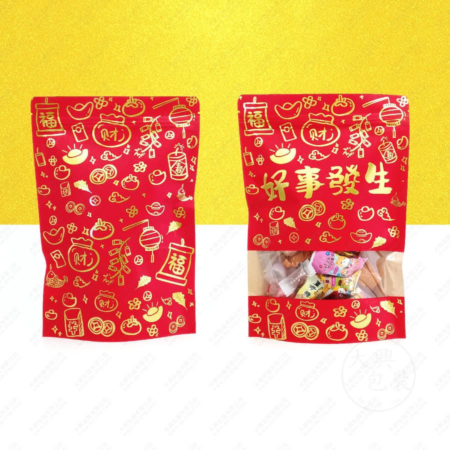 好事發生開窗夾鏈立袋