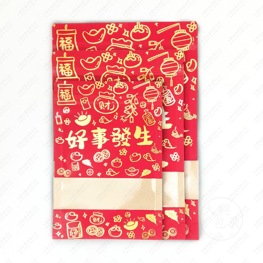 好事發生開窗夾鏈立袋