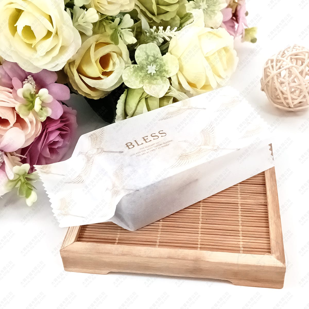 仙鶴BLESS鳳梨酥棉袋