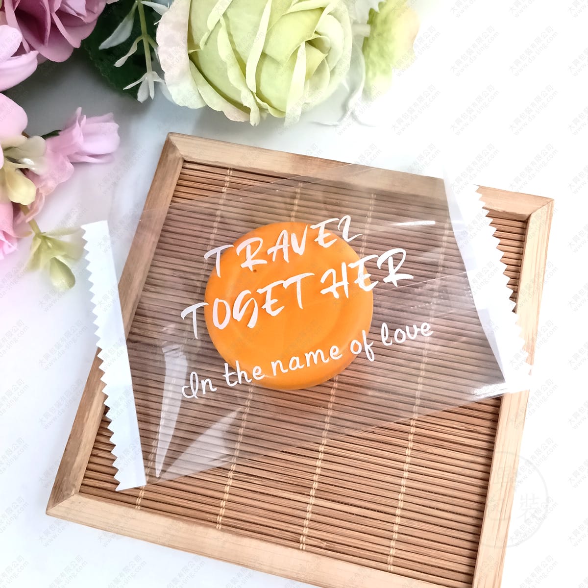 透明印英文(4合1)餅乾袋