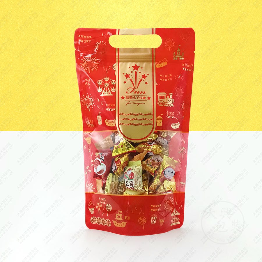 DS-823歡樂遊樂園手提夾鏈立袋