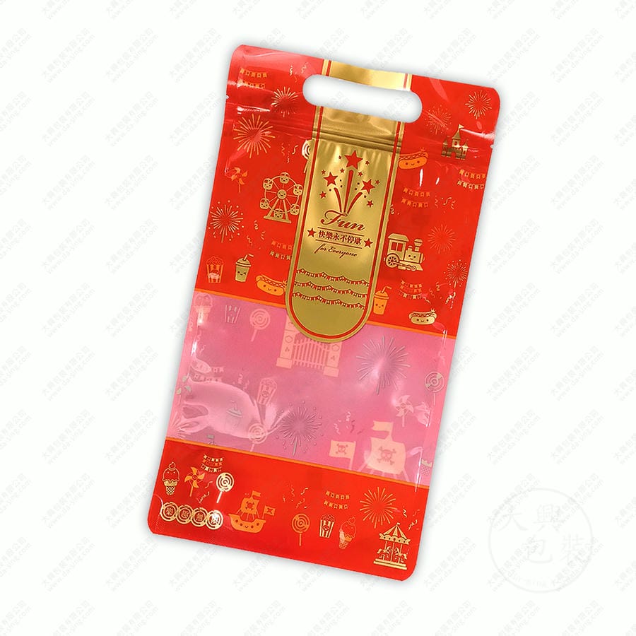 DS-823歡樂遊樂園手提夾鏈立袋