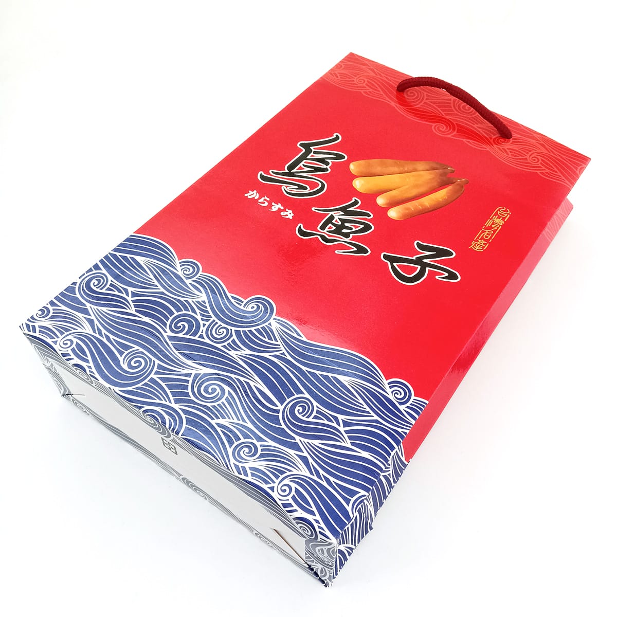 單片烏魚子(海浪)手提袋