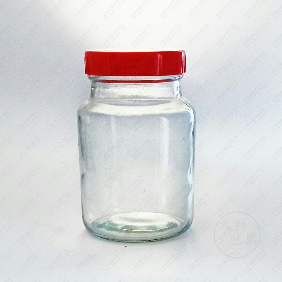 果醬瓶塑膠紅蓋