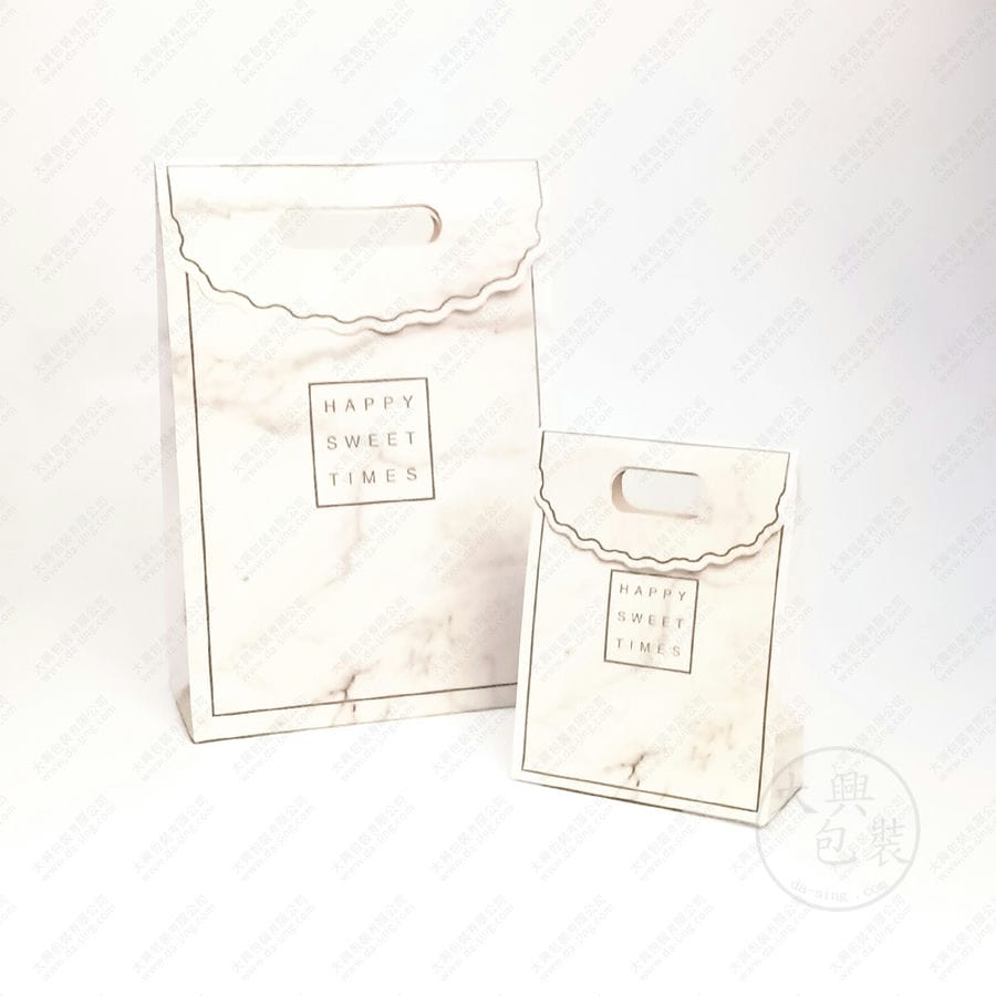 掀蓋無開窗&蝴蝶結手提袋