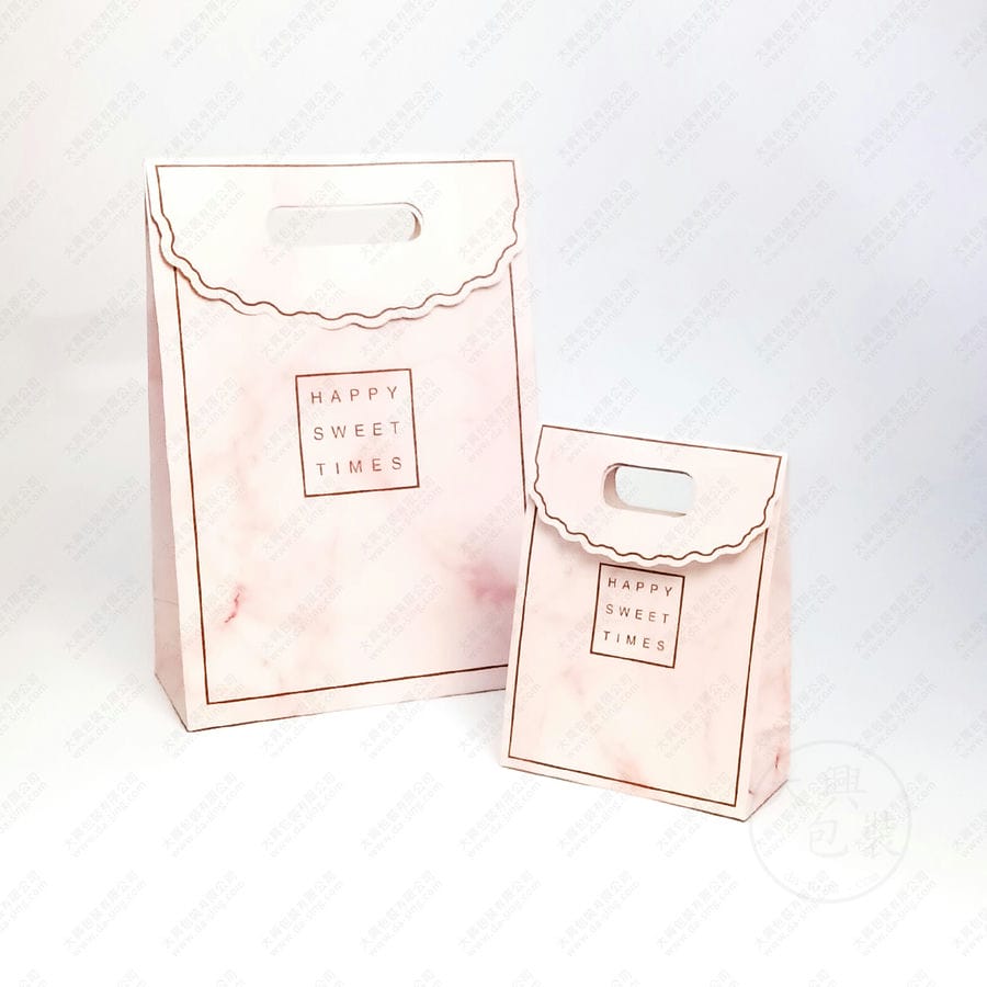 掀蓋無開窗&蝴蝶結手提袋