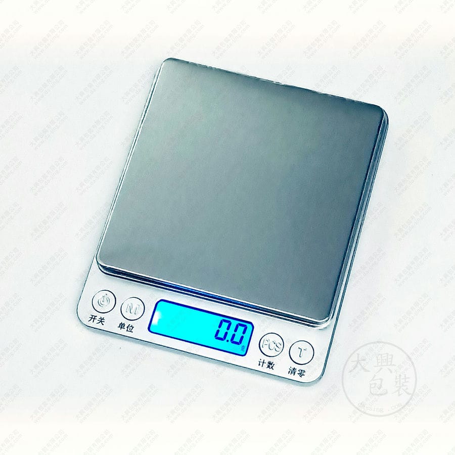 白色電子秤
