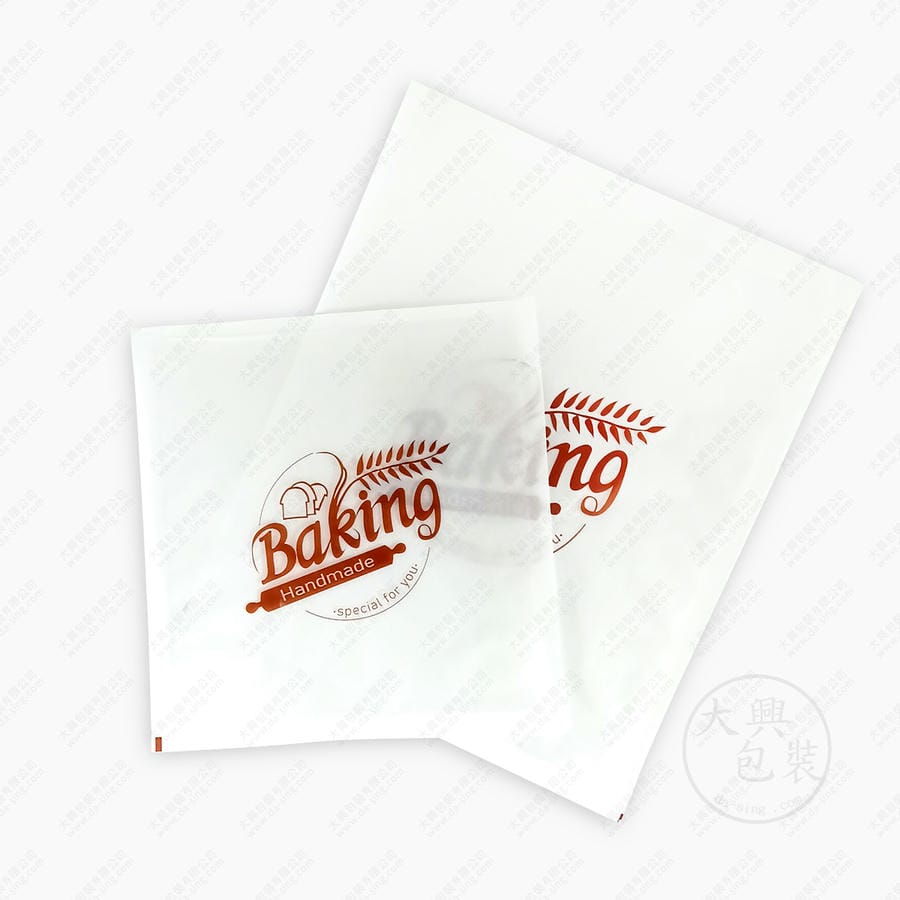 全牛皮印BAKING麵包袋
