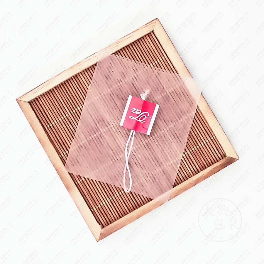 戴帽PET立體茶包袋