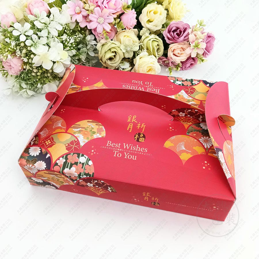 繁花6入雙扣提盒實品